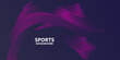 © Idea Gallery - Abstract colored background with futuristic purple wave dots. modern Vector background with dynamic waves. sports poster vector background template. Eps 10