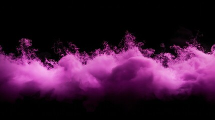 Poster - dark clouds in the sky purple