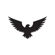 © peach - eagle logo vector Bold and clean eagle logo vector, with sharp lines and a strong silhouette
