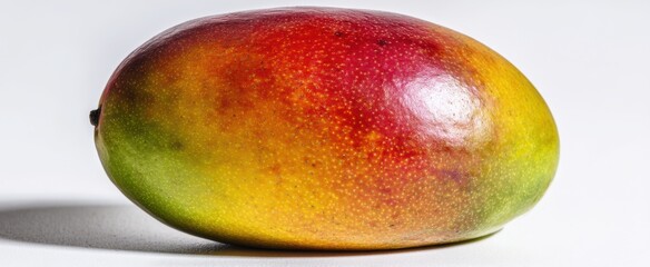 Wall Mural - The ripe mango showcasing vibrant colors and tempting texture for culinary delights.