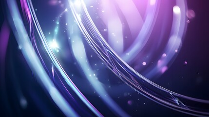 Wall Mural - Abstract Colorful Light Swirls and Glows Creating a Dynamic Visual Texture on Dark Background