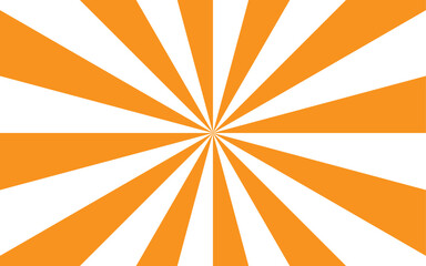Poster - Abstract high energy background featuring a radial burst pattern with alternating curved rays. Smooth, wavy orange rays spiraling rays form symmetrical, hypnotic effect with a sunburst or pinwheel 
