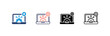 © pojok_d - Technology Icon set multiple style collection