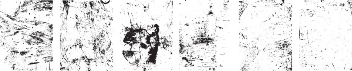 Fototapete - Grunge Urban Backgrounds set.Texture Vector.Dust Overlay Distress Grain ,Simply Place illustration over any Object to Create grungy Effect .abstract,splattered , dirty, texture for your design.
