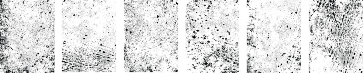 Fototapete - Grunge Urban Backgrounds set.Texture Vector.Dust Overlay Distress Grain ,Simply Place illustration over any Object to Create grungy Effect .abstract,splattered , dirty, texture for your design.
