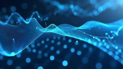 tech data network with digital connection concept