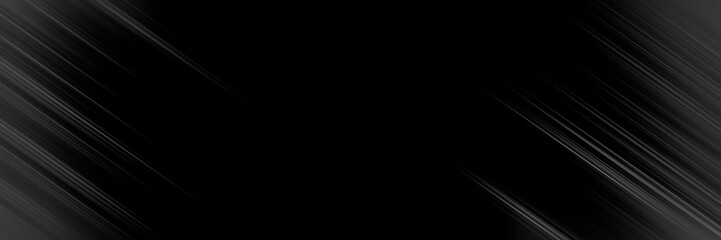 Leinwandbilder - abstract black and silver are light gray with white the gradient is the surface with templates metal texture soft lines tech diagonal background black dark sleek clean modern.