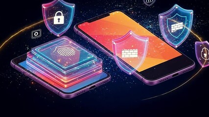 Cybersecurity protection for smartphones and mobile device, digital security shield