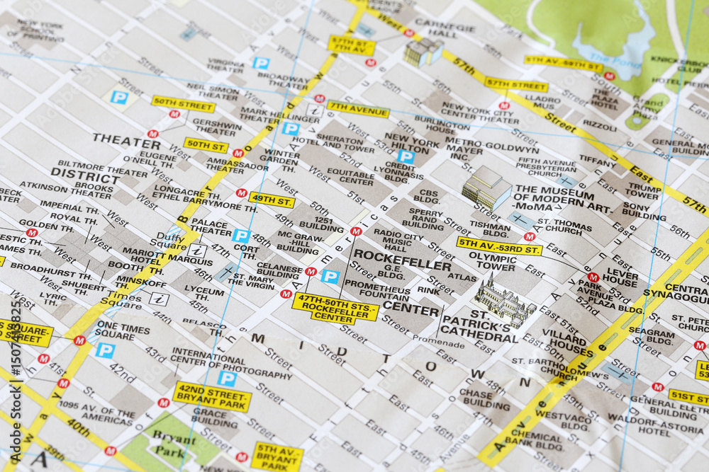 Printable Map Of Rockefeller Center