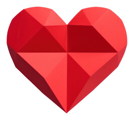 Canvas Print - png red heart symbol passion jewelry.