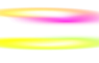 Wall Mural - futuristic neon lines glowing on transparent background