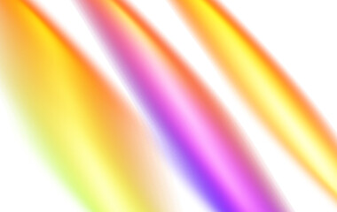 Wall Mural - futuristic neon lines glowing on transparent background