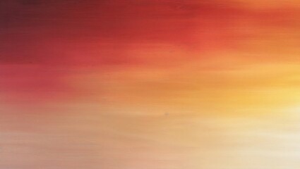 Canvas Print - warm gradient background featuring shades of red orange and yellow colors