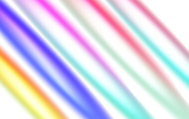 Wall Mural - futuristic neon lines glowing on transparent background