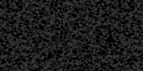 Wall Mural - geometric minimal element vector seamless technology gray and black background. abstract geometric p