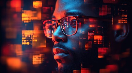 Digital Mind: A Programmer's Focused Gaze
