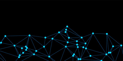network line dot light abstract connection. modern concept
