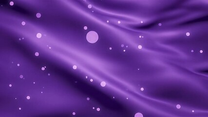 Poster - Purple Abstract Motion Background with Glowing Particles