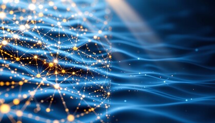 exploring digital connectivity through abstract network visualizations technology graphic design fut