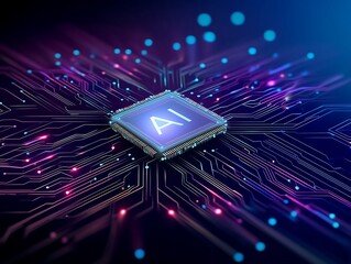 science and artificial intelligence technology, innovation and futuristic