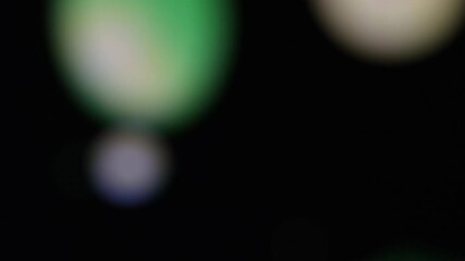 Wall Mural - abstract gradient background as liquid blurred effects. green and dark dominance with light glow eff