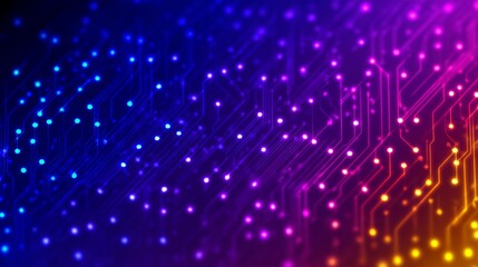 Wall Mural - the concept design features a cyber technology background with a hi-tech digital and security theme,