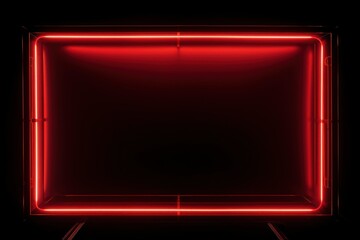 Canvas Print - frame light technology black.