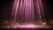 © Oleksandr - Elegant light beams illuminate a magical scene filled with sparkling particles. Abstract backdrop for dreamy and enchanting events.