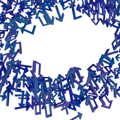 Poster - Abstract Arrow Background