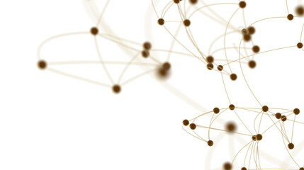 Poster - Abstract Network of Connected Brown Spheres