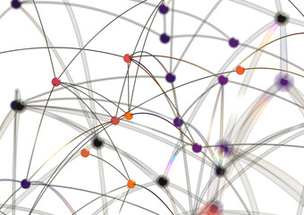 Poster - Abstract Network Connection Concept