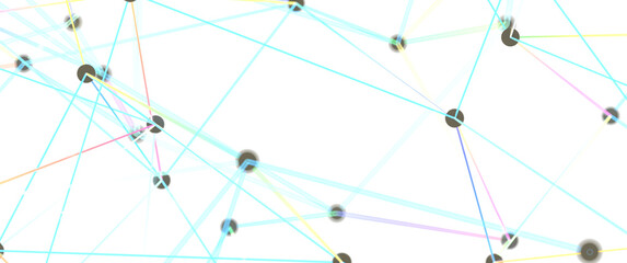 Poster - Abstract Network Graphic