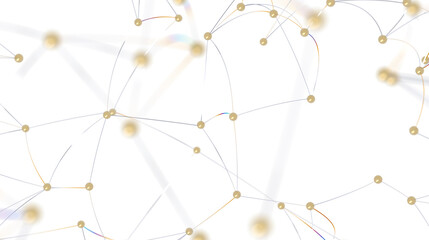 Poster - Abstract Network Connection Background