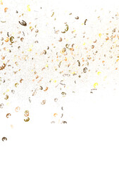 Fototapete - Golden Glitter Explosion