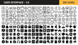 © Rizki Ahmad Fauzi - user interface 200 icon bundle set outline and glyph style
