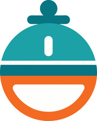 vector illustration of a man with a sign