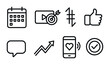 © Viacheslav - Digital communication and productivity icons for web and app design