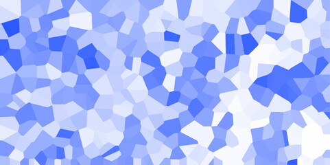 Fototapete - Abstract Low Polygon gradient Generative Crystal texture background Geometric light blue colored background for interior solutions or covers. Mosaic or polygon elements for Cement kitchen decor.	
