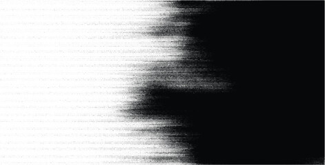 vector halftone gradient with vertical lines shifting from white to black. dynamic grunge photocopy 
