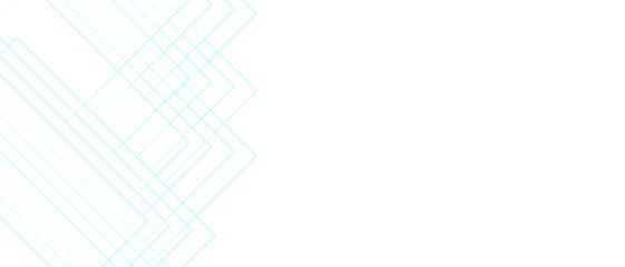 Poster - Abstract minimal, background featuring overlapping translucent diamond outlines with diagonal on a white canvas. Repetitive diamond shapes evoke a sense of order, symmetry, and calmness