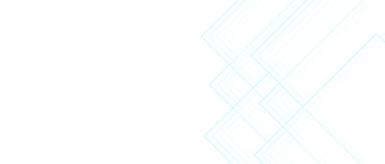 Poster - Abstract minimal, background featuring overlapping translucent diamond outlines with diagonal on a white canvas. Repetitive diamond shapes evoke a sense of order, symmetry, and calmness