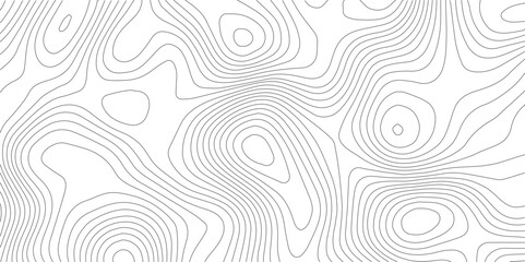 Poster - The stylized height of the topographic map in contour, lines. The concept of a conditional geography scheme and the terrain path. Design materials. Print image, Abstract bacground. Vector illustration