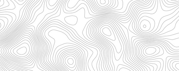 Poster - The stylized height of the topographic map in contour, lines. The concept of a conditional geography scheme and the terrain path. Design materials. Print image, Abstract bacground. Vector illustration