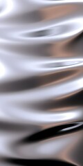 Fototapete - Chrome Texture Background, Metallic Shine Surface. High Gloss Finish Creates Dynamic Light. Smooth Gradients, Modern Abstract Effect. Shiny Metal Surface.
