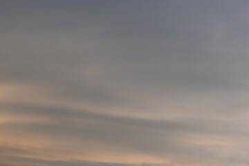 Wall Mural - beautiful golden sky and white cloud background in springtime