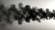 © Dea - Mystic Plumes Of Dark Smoke Against A Subtle Gradient Background Scene