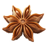 star anise on transparent background