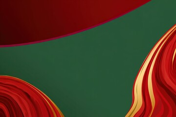 Wall Mural - colorful abstract wave patterns create dynamic visual interest in a contemporary design setting