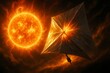 © Alice - Solar sail spacecraft absorbing stellar radiation