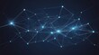 © MrQuadcity - Abstract Data Visualization: AI Network, Digital Transformation (Blue)